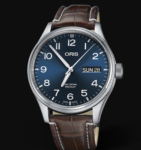 Review Oris Aviation Big Crown Propilot Big Day Date 45MM Replica Watch 01 752 7698 4065-07 1 22 72FC